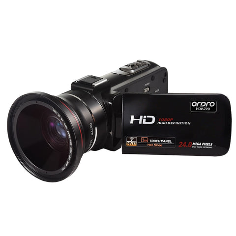 Ordro Portable Video Camera 1080P Max 24.0 MP