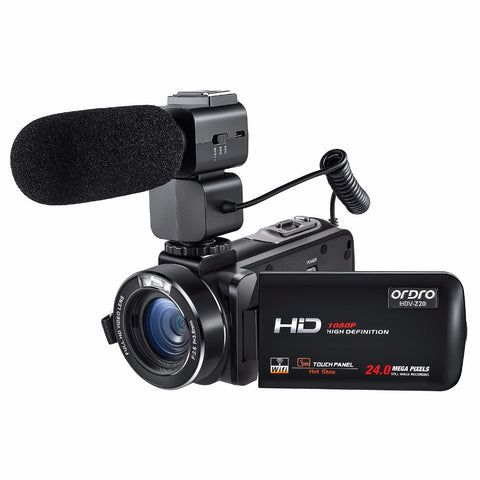 Ordro Camcorder Full HD 1080P 30FPS